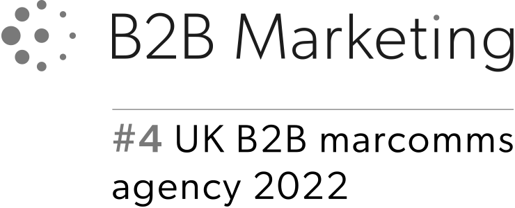 B2B Marketing number 4 UK B2B marcomms agency 2022