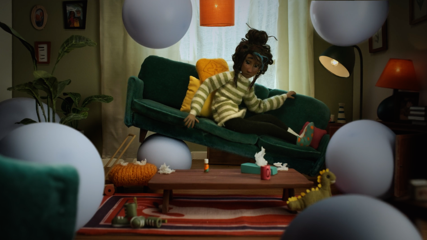 Stop animation meets live action in surreal new TV ad