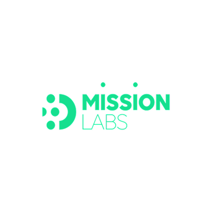 Green Mission Labs logo on a white background.