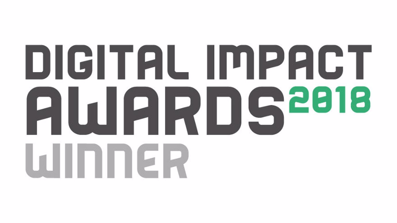 Digital impact awards 2018 - winner logo