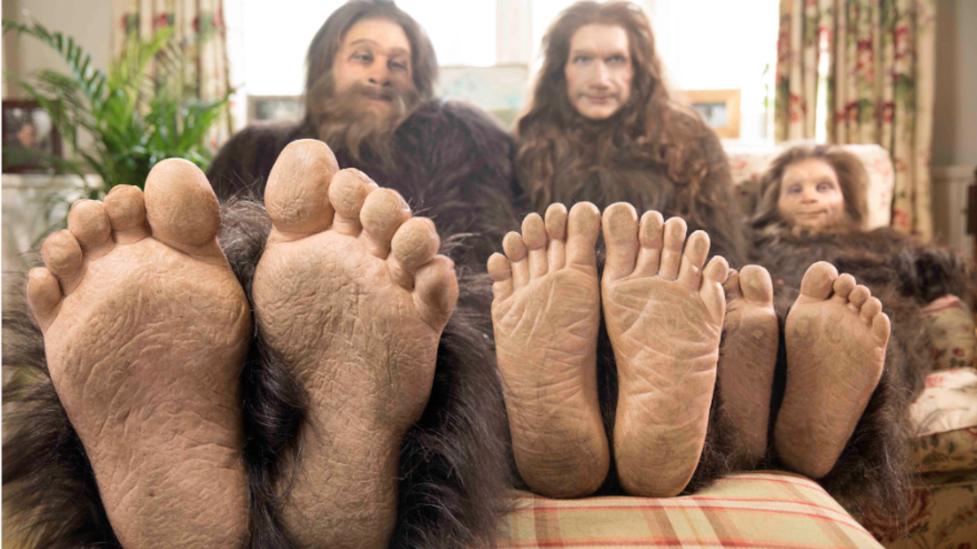 Bigfoot family seen throughout Britain