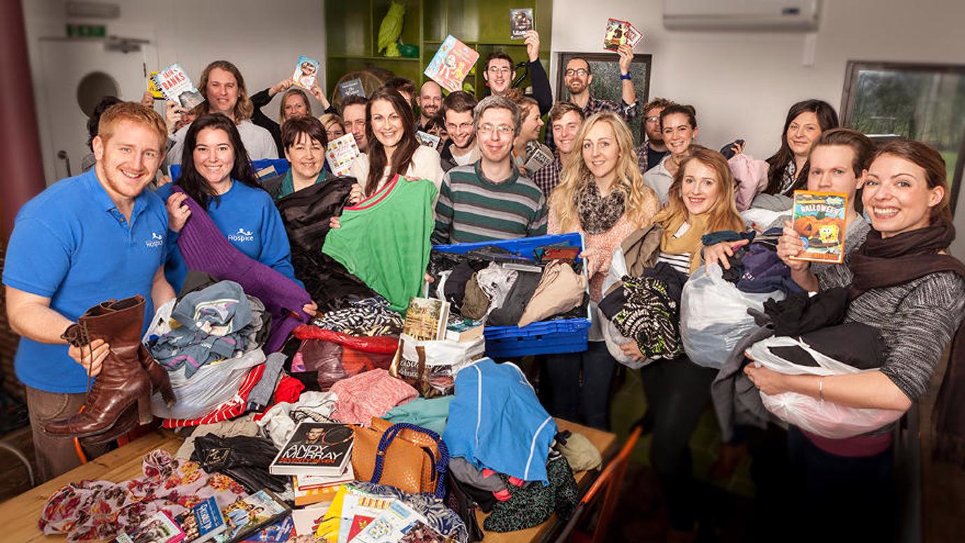 Bumper donations for North Devon Hospice