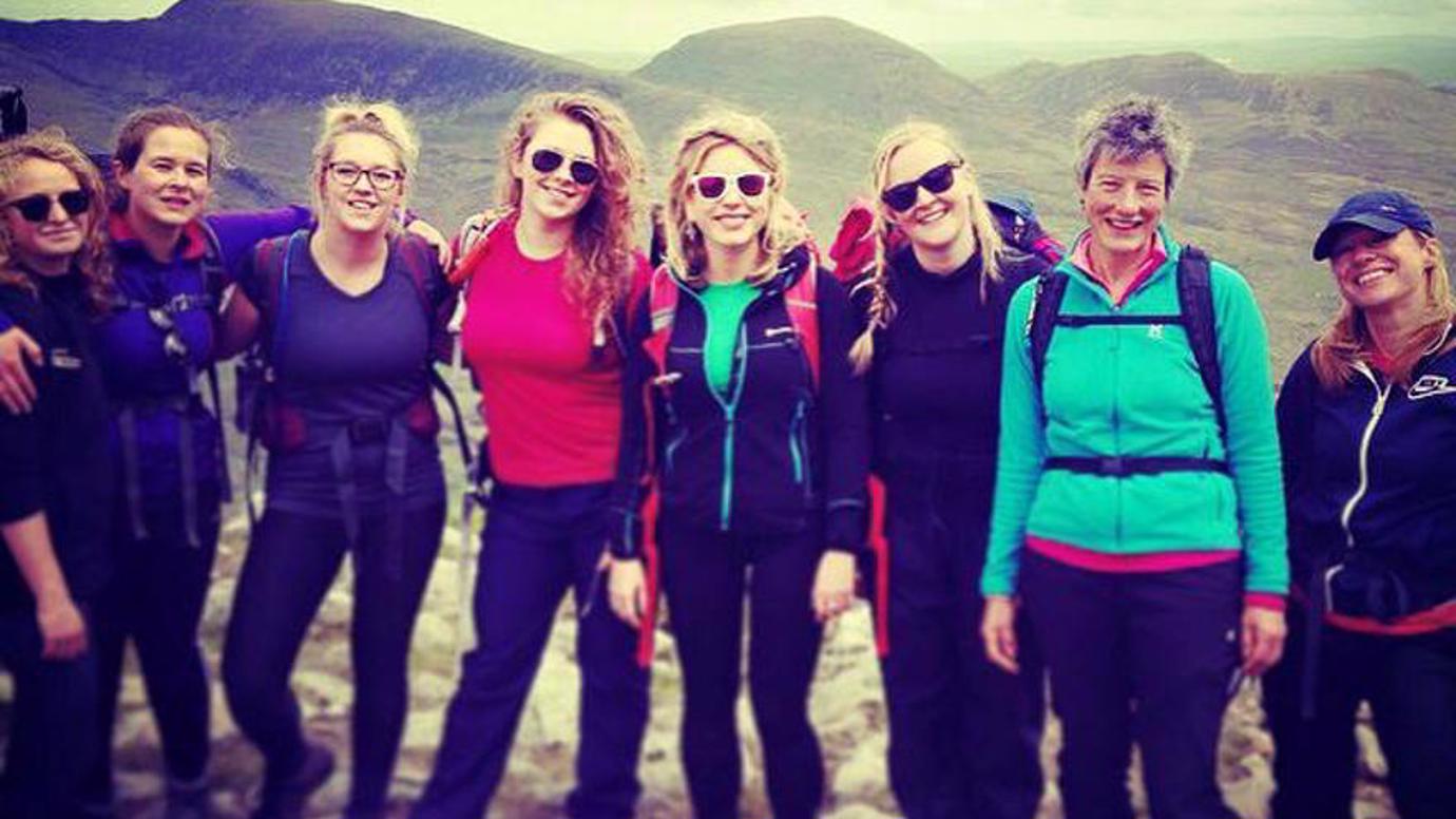 Climbers prepare for triple mountain challenge
