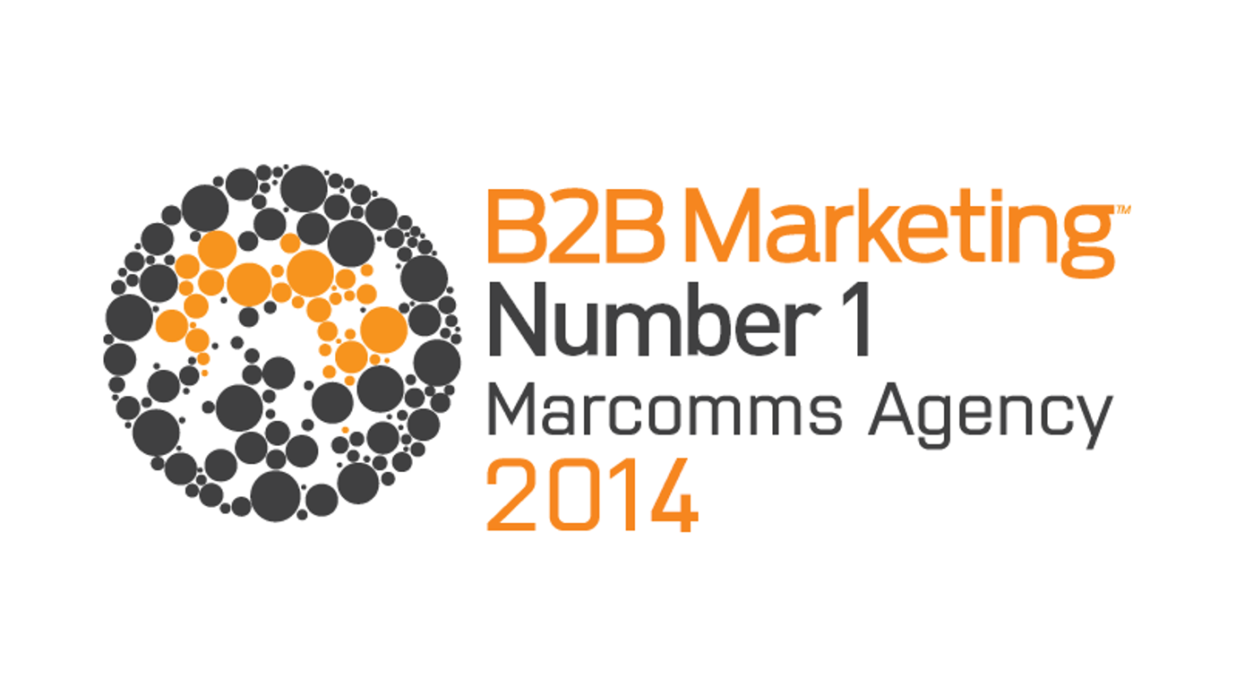 Number 1 B2B marketing agency 2014