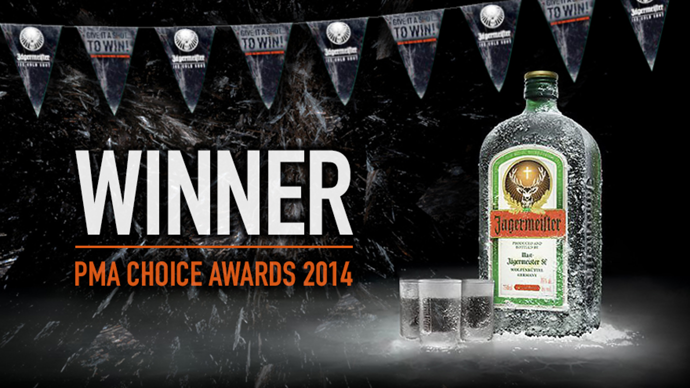 Jager Banner - publicans choice awards